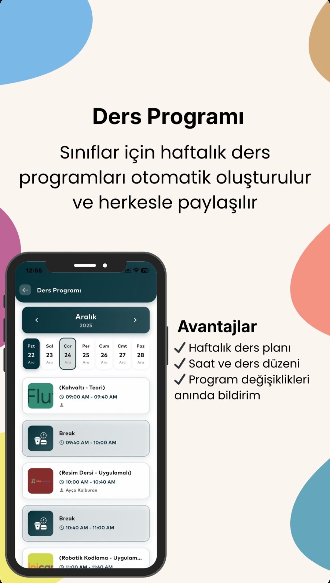 Ders Programı