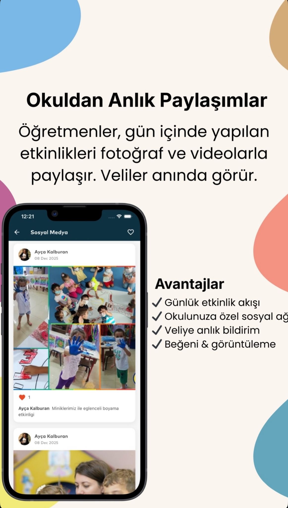 Okuldan Anlık Paylaşımlar